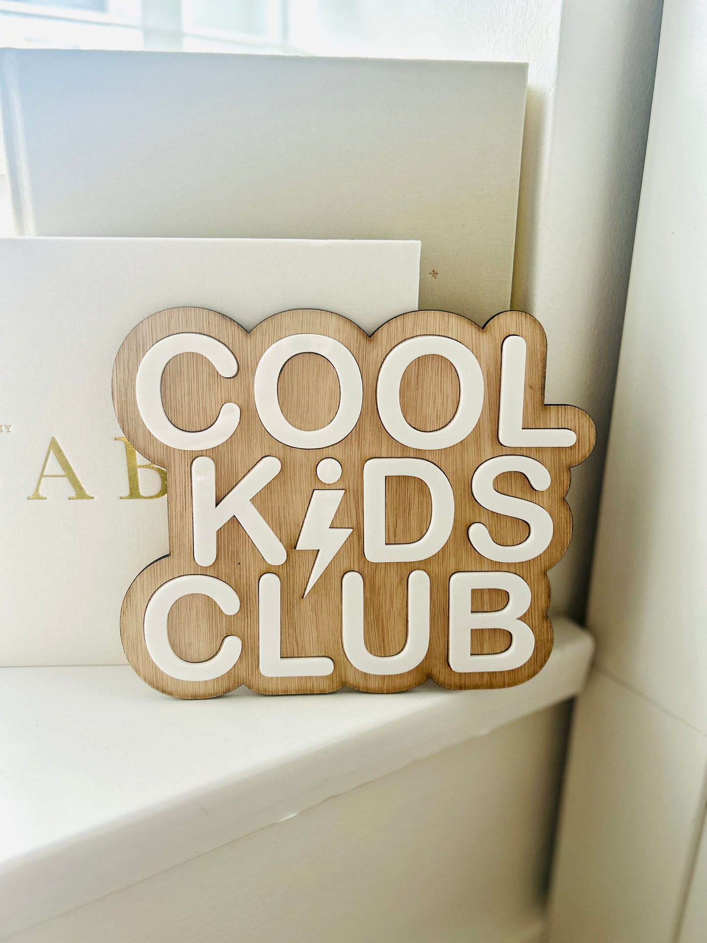 Cool Kids Club Wall Plaque