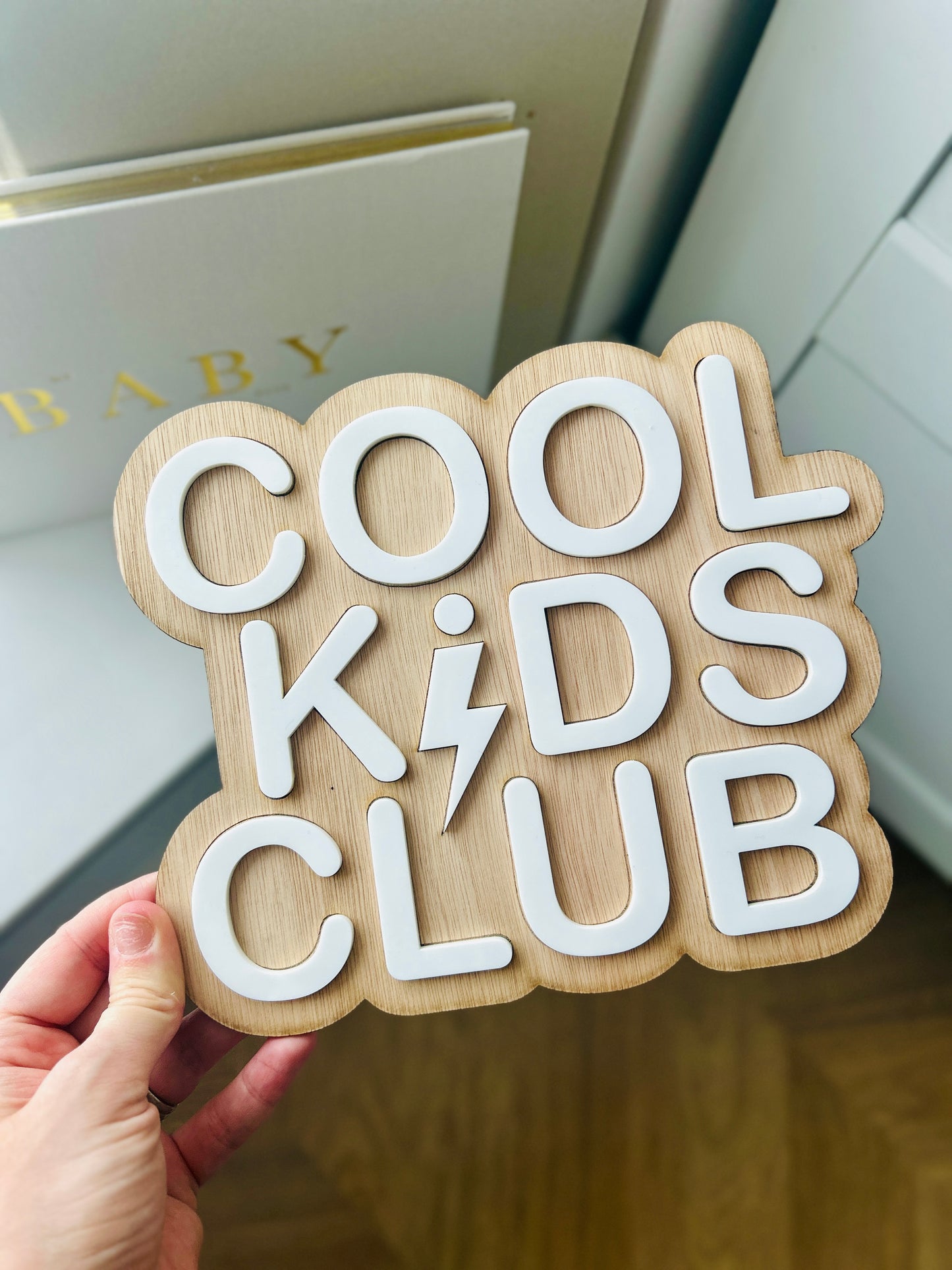 Cool Kids Club Wall Plaque