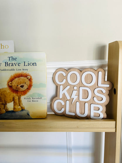 Cool Kids Club Wall Plaque