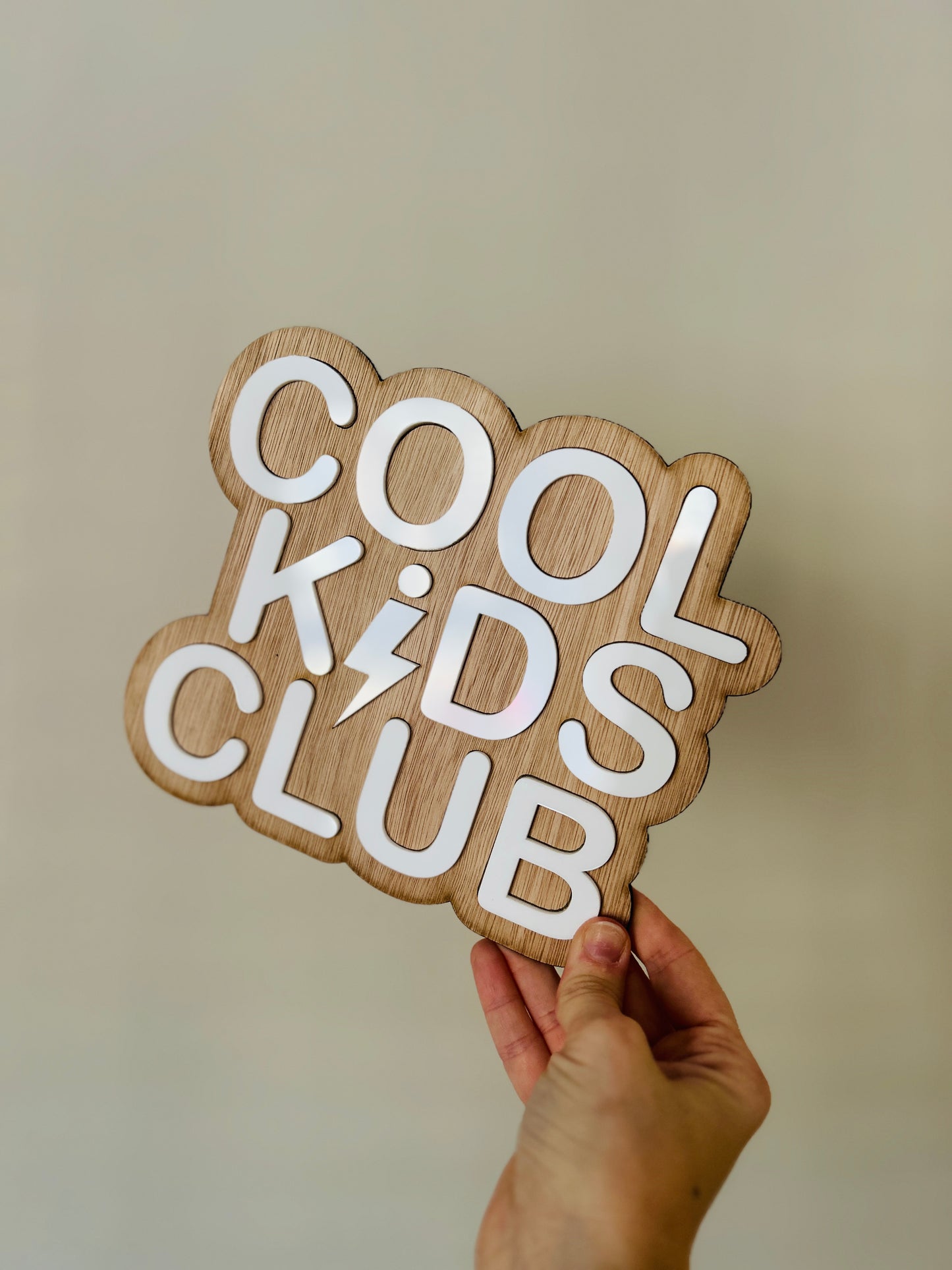 Cool Kids Club Wall Plaque
